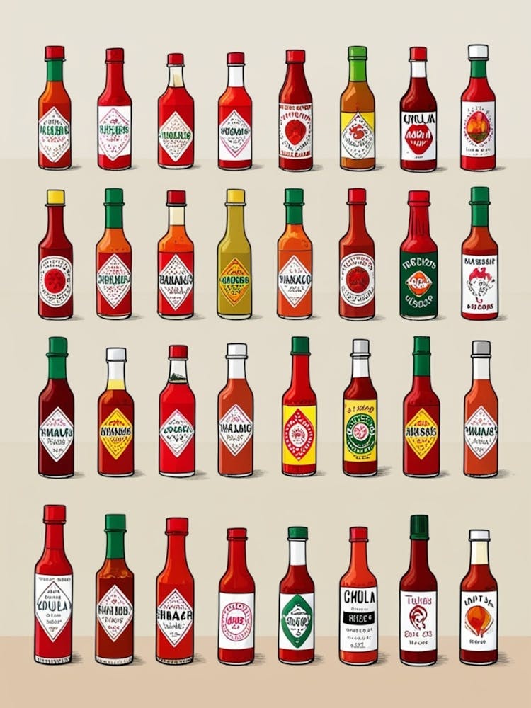Hot Sauce Bottles 7