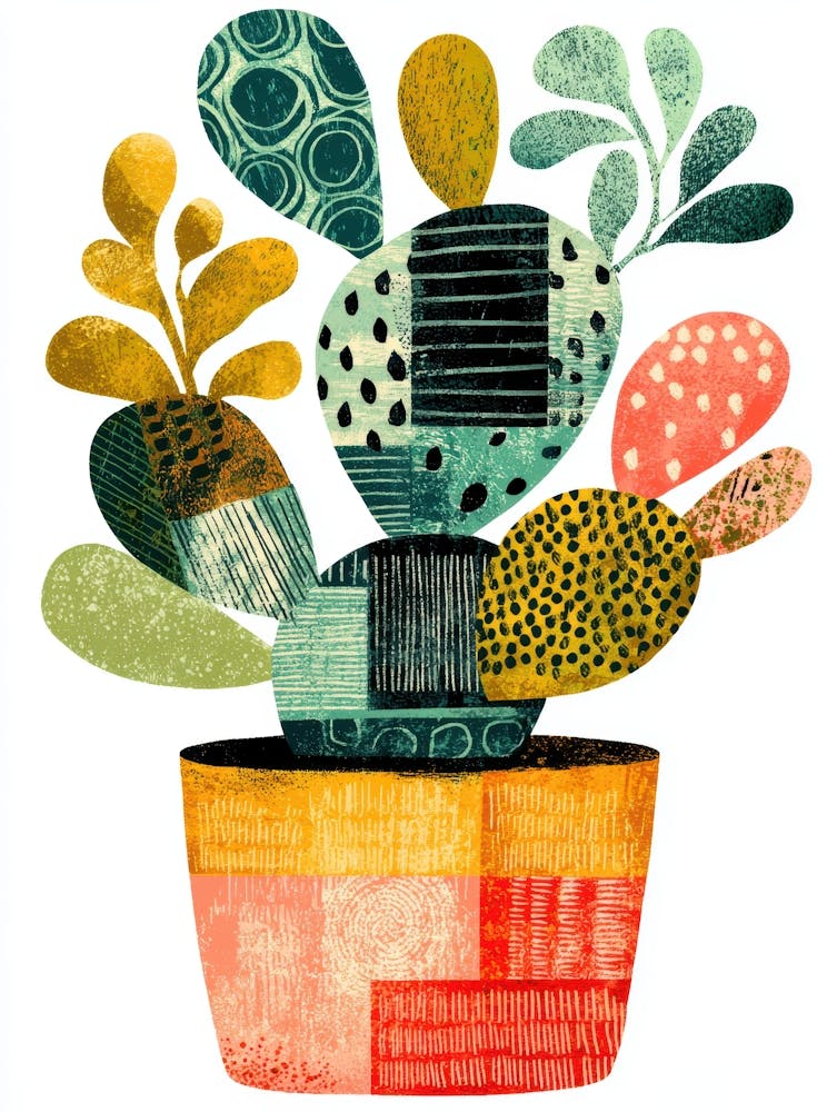 Cactus In Pot