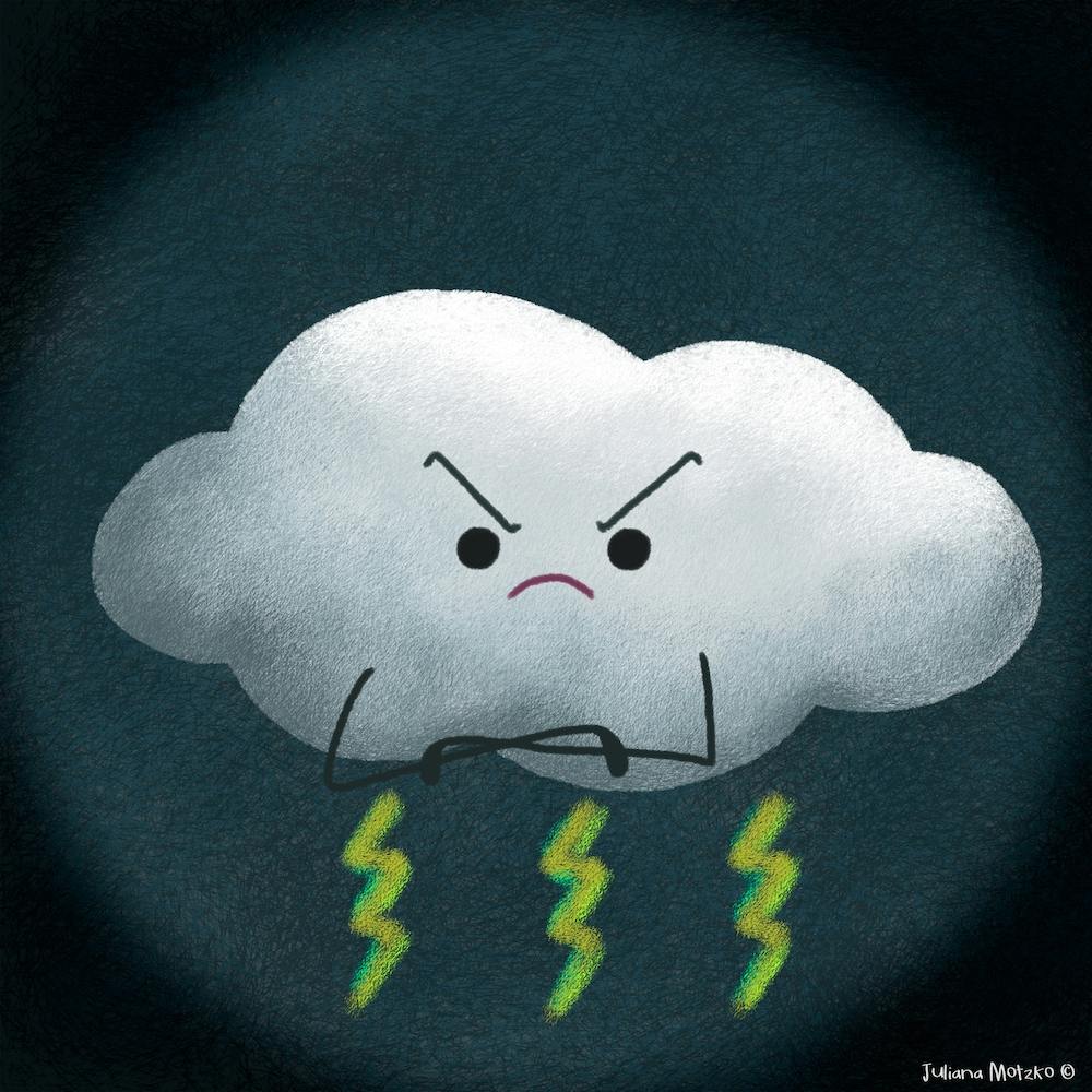 Angry Cloud Square