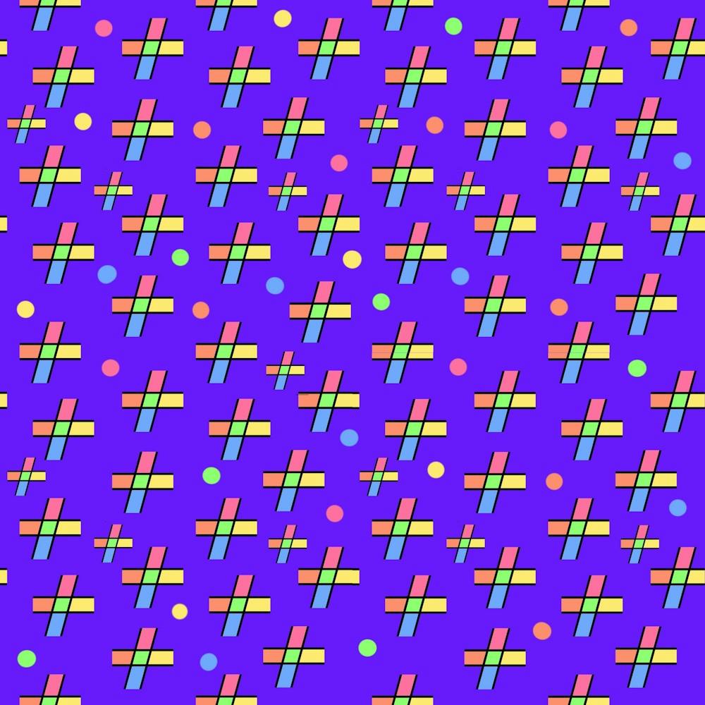 Abstract Background Cross Hashtag