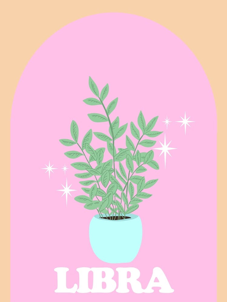 Botanical Star Sign Libra