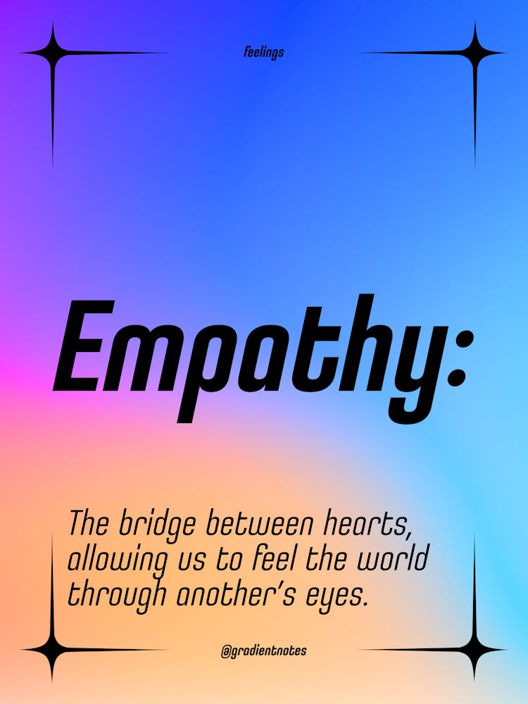 Empathy - Quotes - Positive - GradientNotes