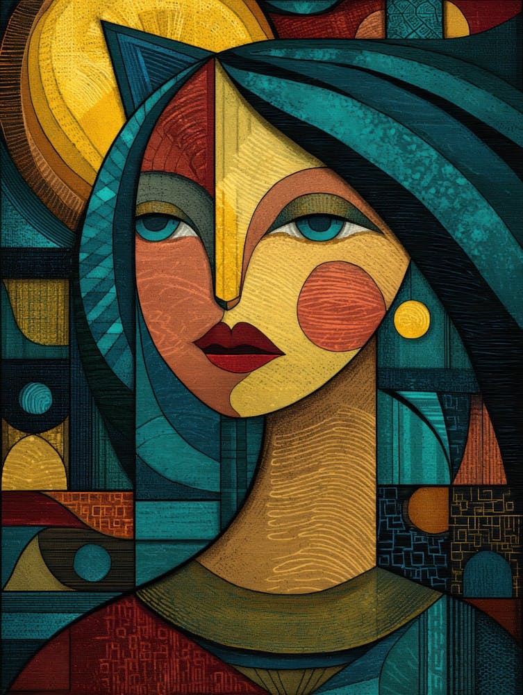 Woman With A Sun 6