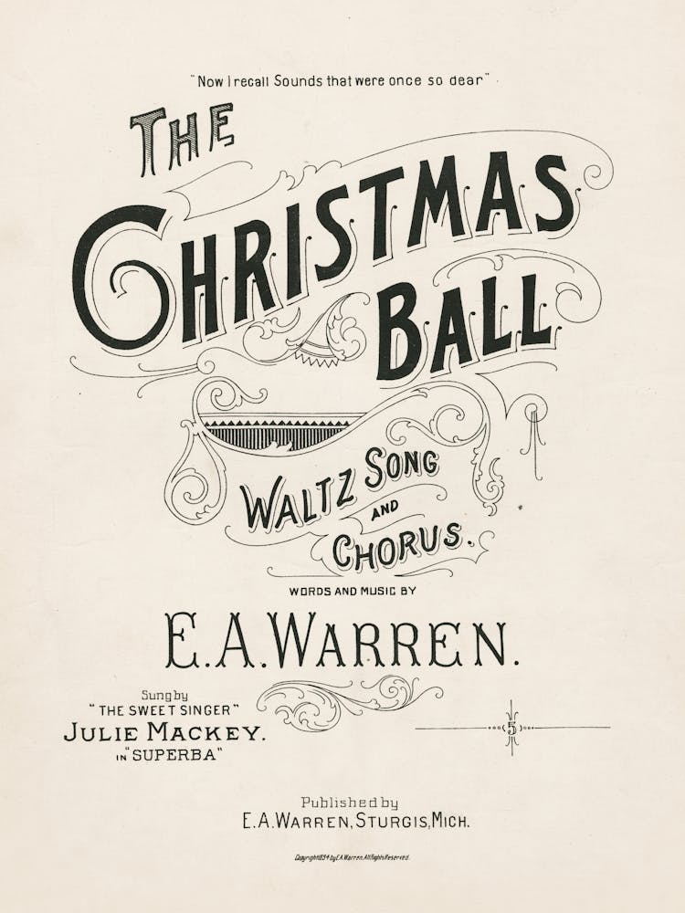 Vintage Christmas Ball