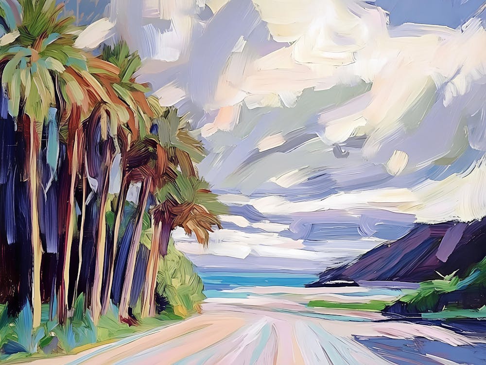Route vers la plage 1