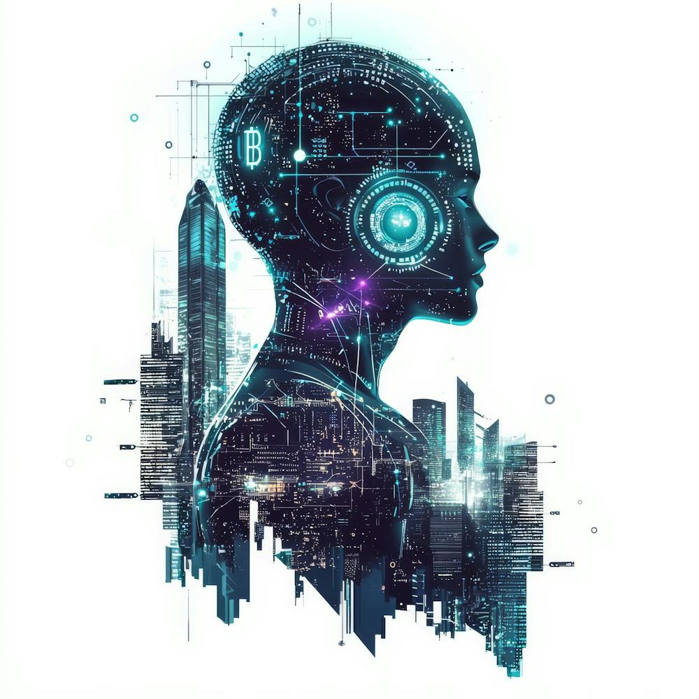 Future Is Now.Generated AI. Wall 3