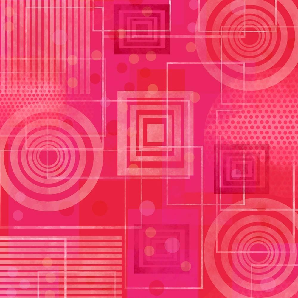 Abstract Red and Pink