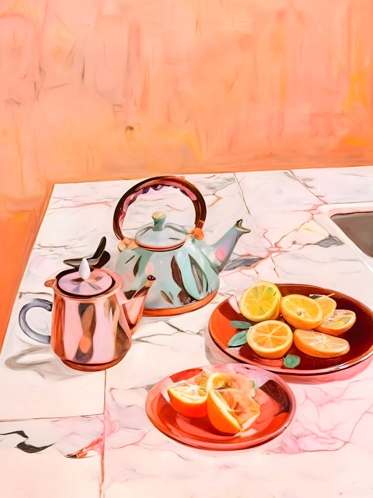 Tea & Oranges At Four