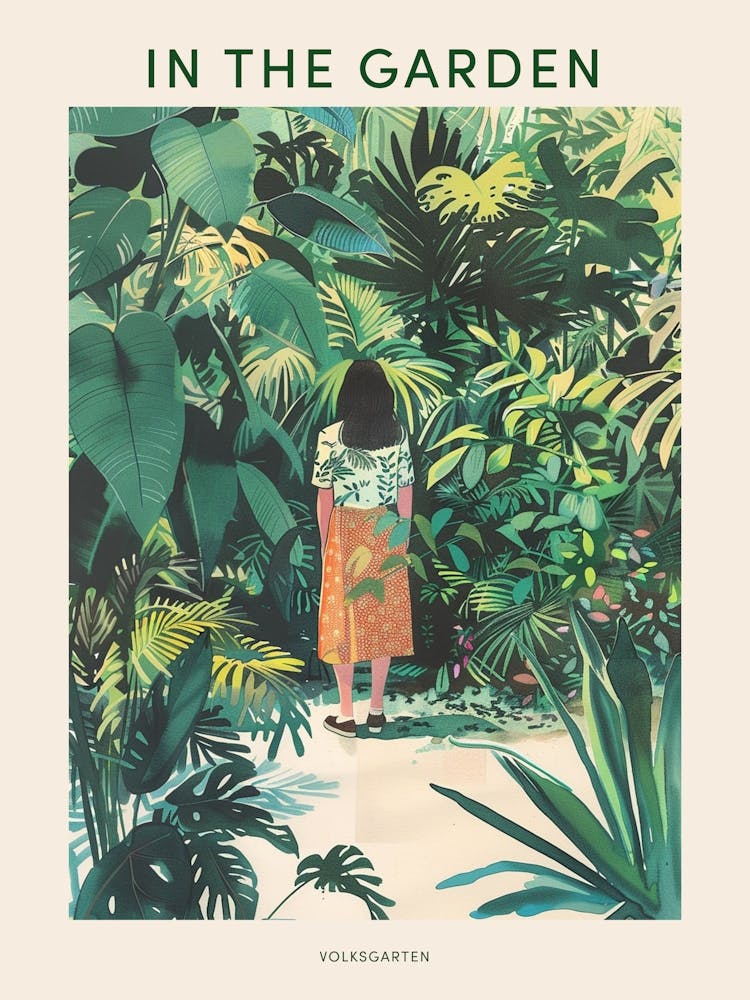 Im Garten Poster Volksgarten Austria 1