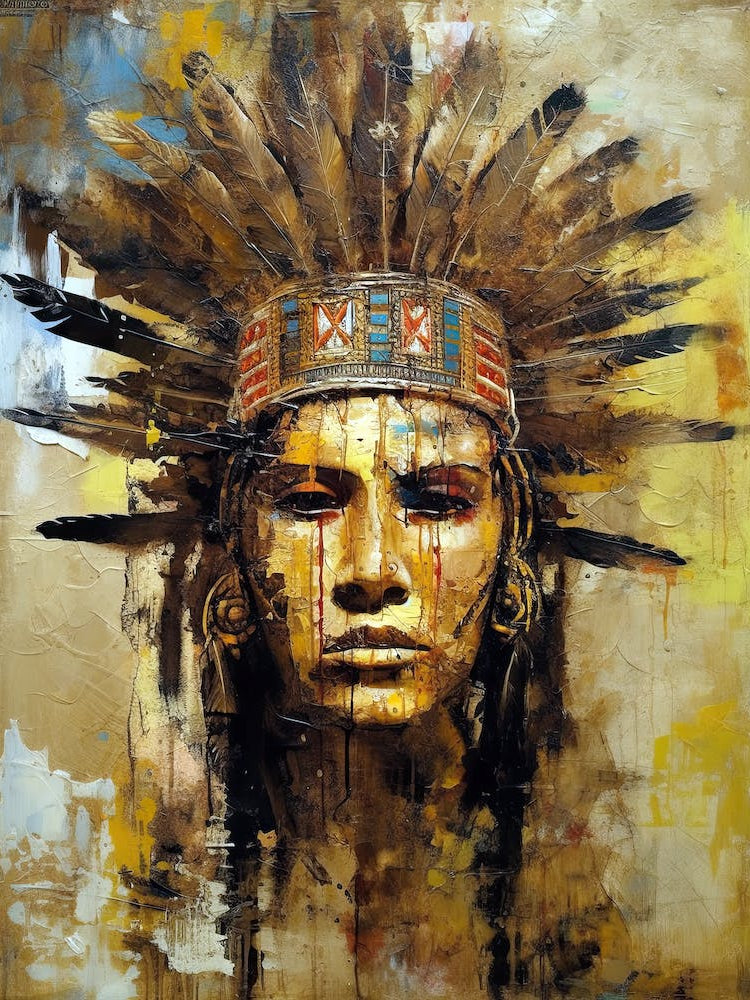 Cultural Kaleidoscope: Vibrant Native American Visions