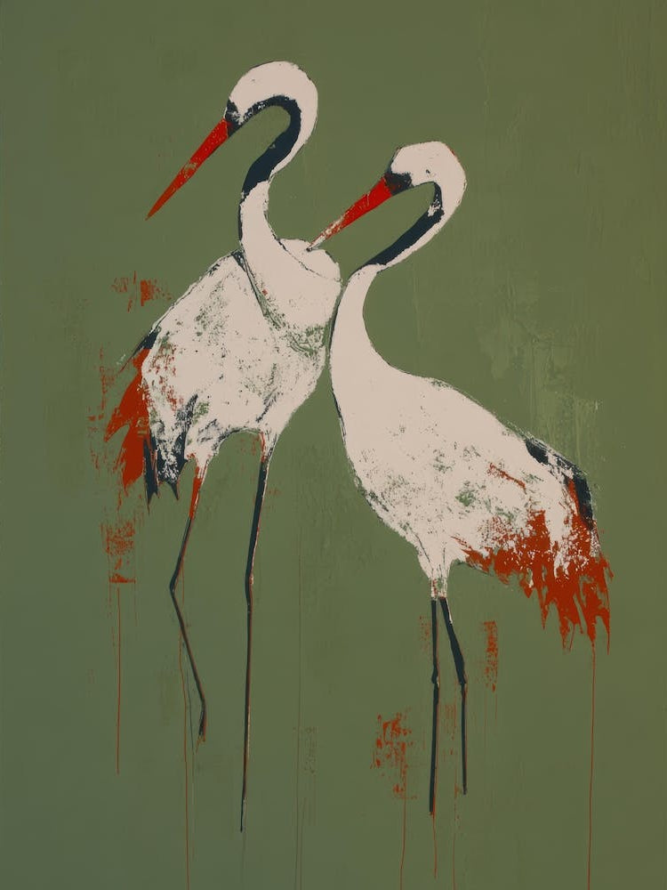 Two Cranes 7