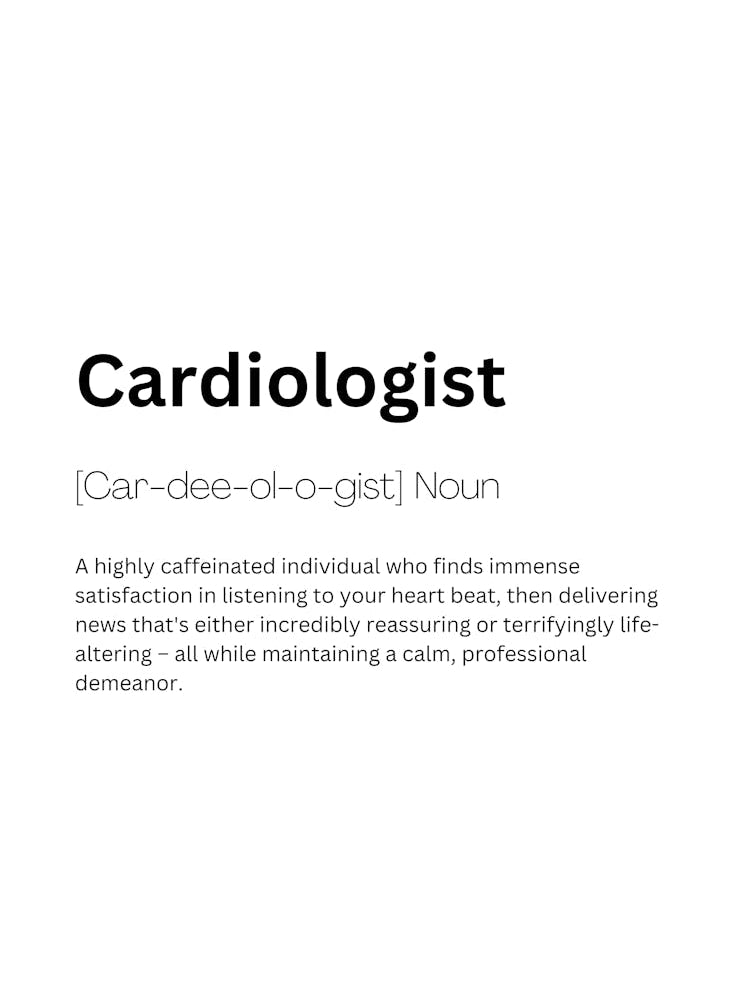 Cardiologist Definition Meaning