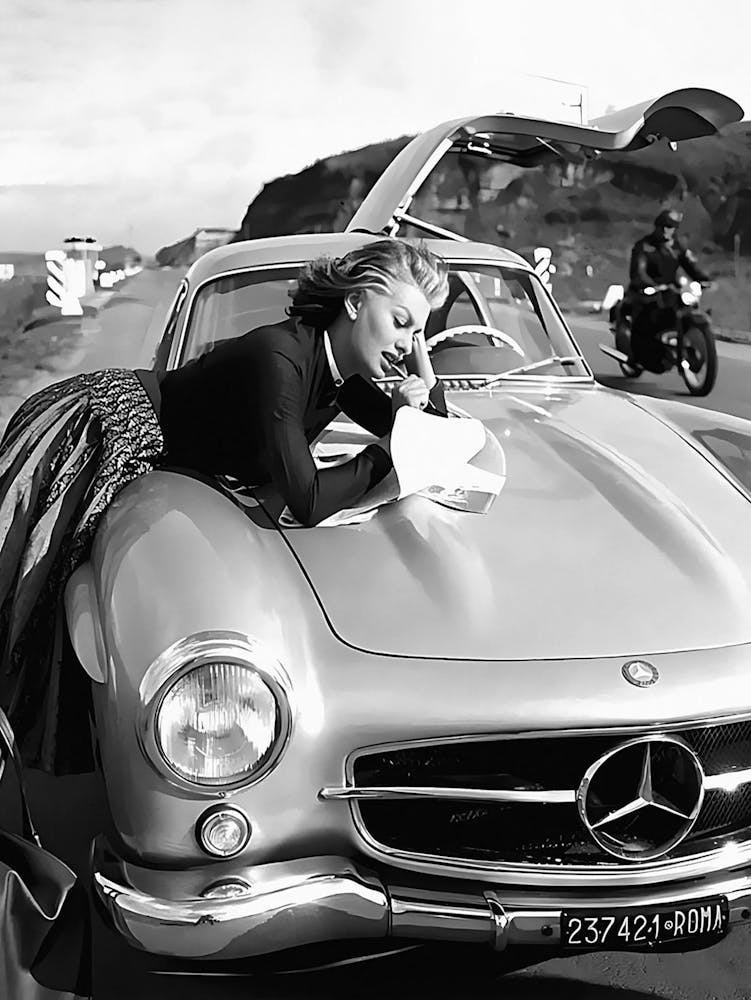 Sophia Loren Classic Car