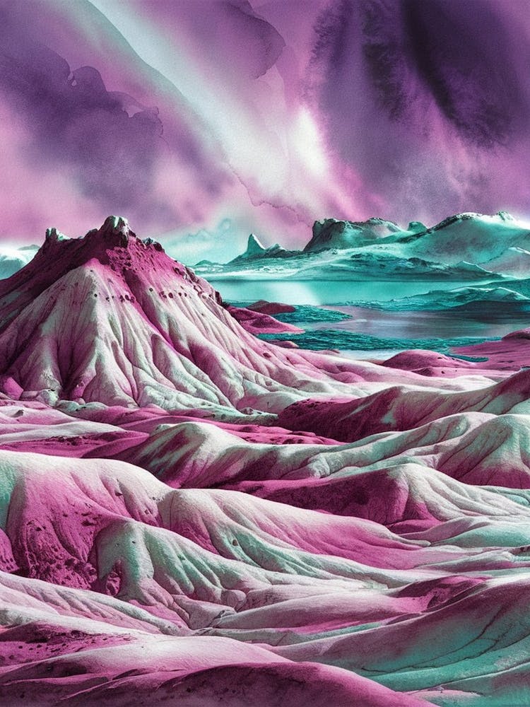 Purple Landscape