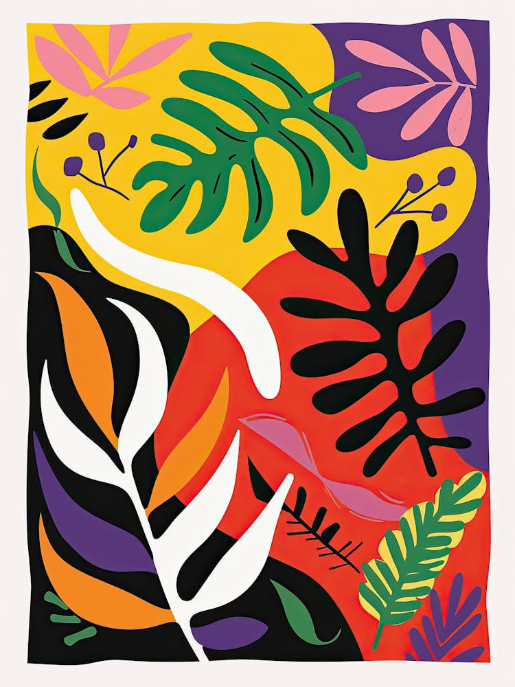 Rainforest Illusions Matisse Style