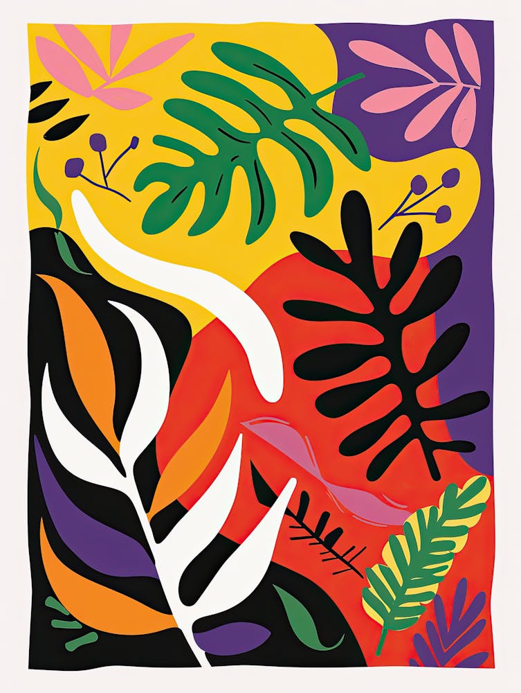 Rainforest Illusions Matisse Style