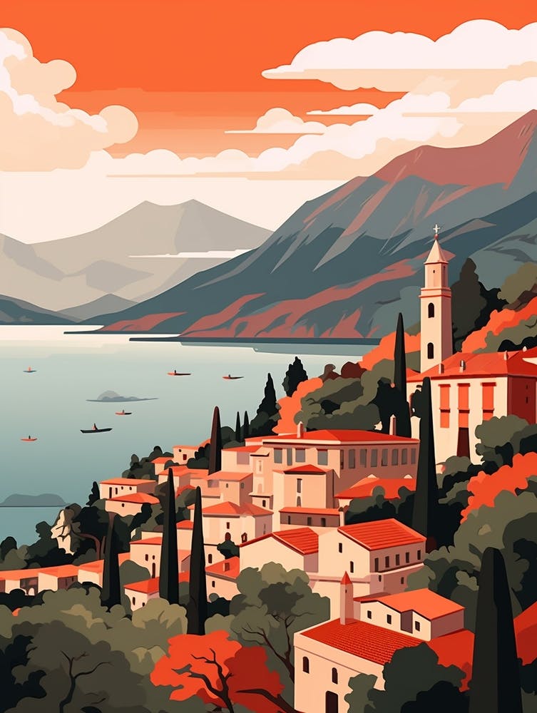 Montenegro 2 Travel Illustration