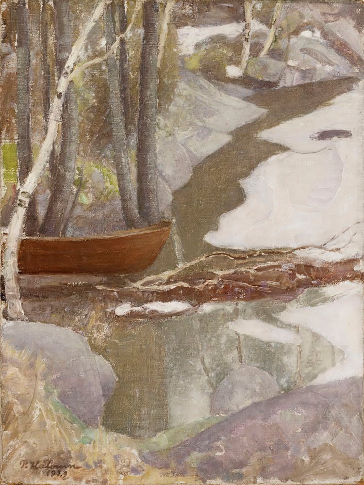 Spring Landscape (1929), Pekka Halonen