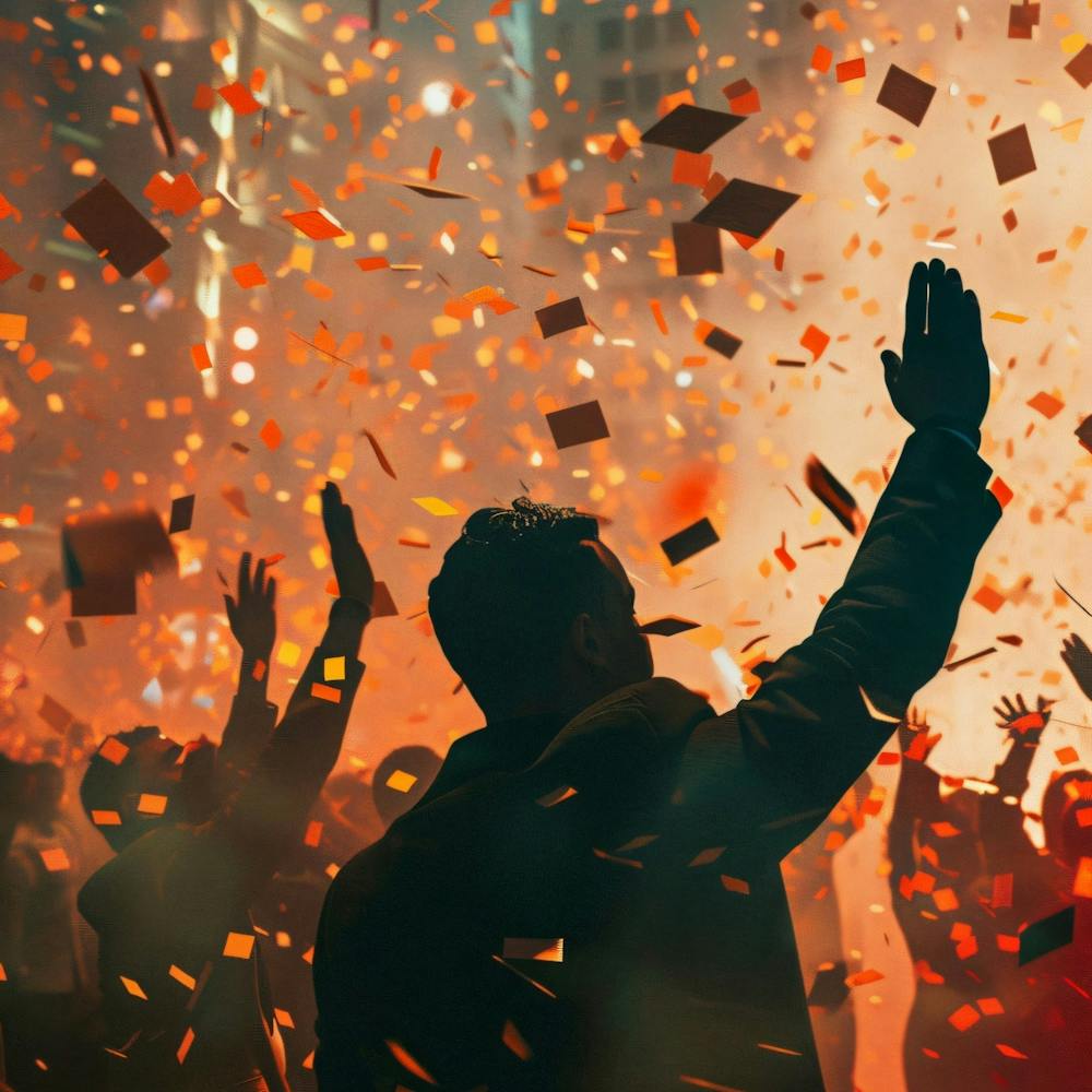 Confetti In The Air 3