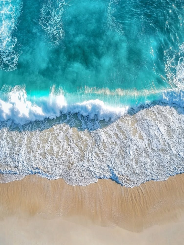 Aerial View Of A Beach 55