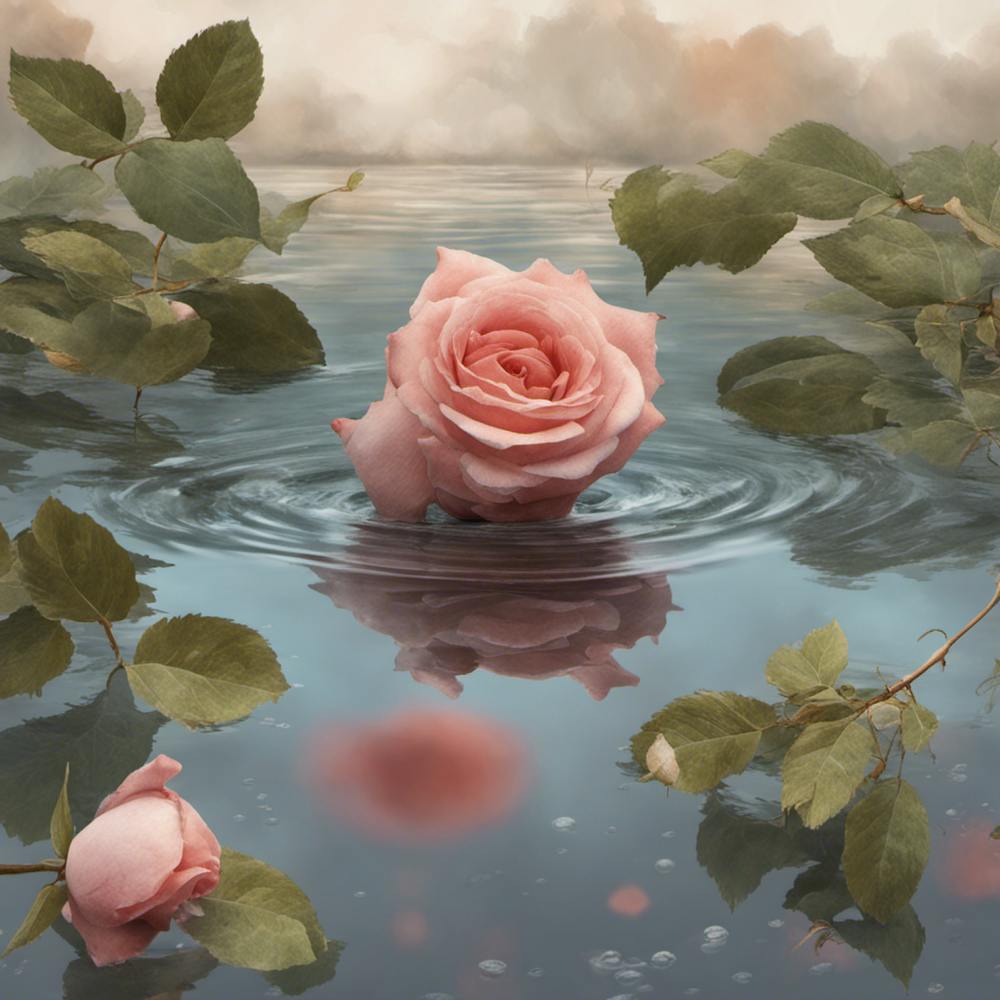 Roses In Water