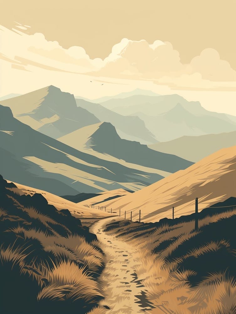 Dusky Track New Zealand 1 Hiking Trail Landscape