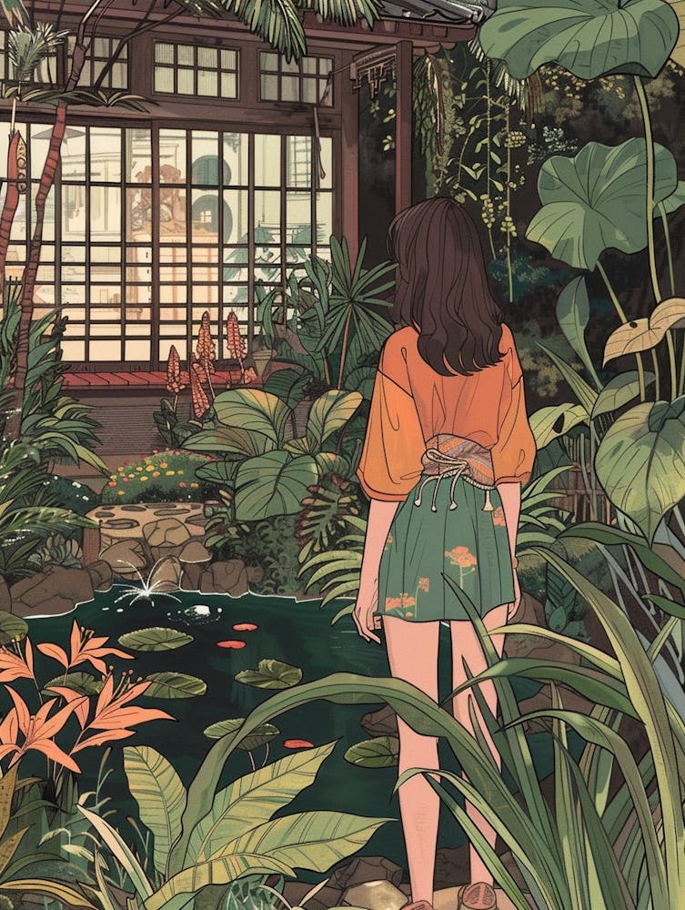 In The Garden Portland Japanese Garden Usa 4