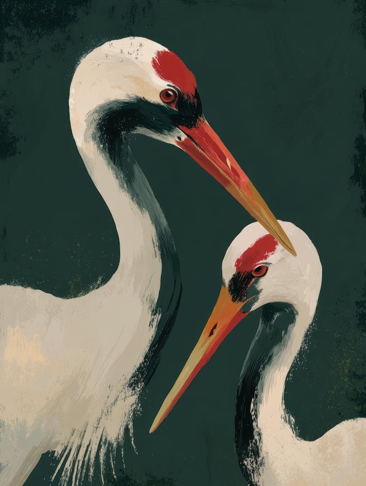 Two Cranes 11