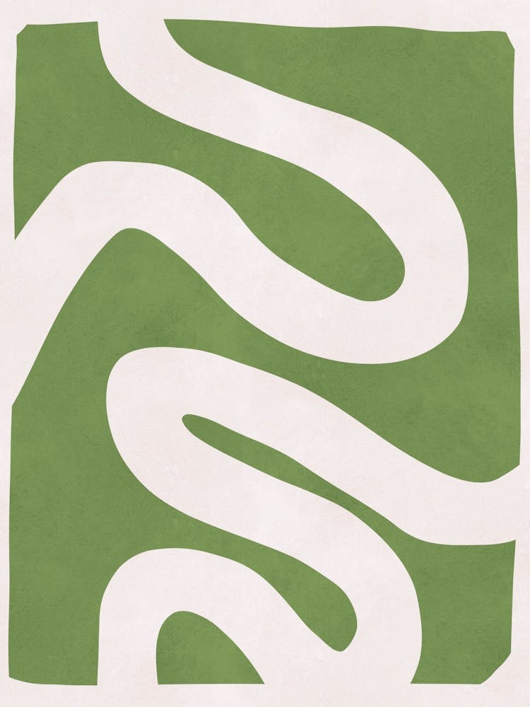 Lines on green background 1