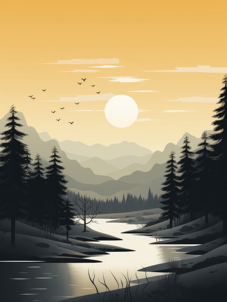 Landscape With Trees 2