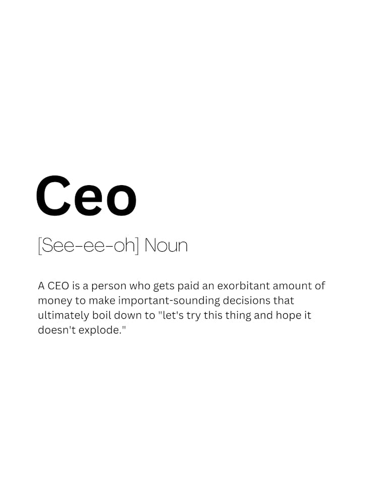 Ceo Definition Meaning