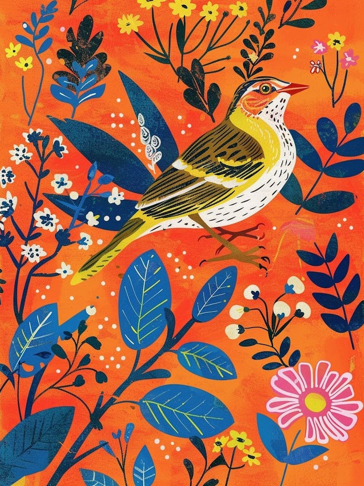 Spring Birds Lark