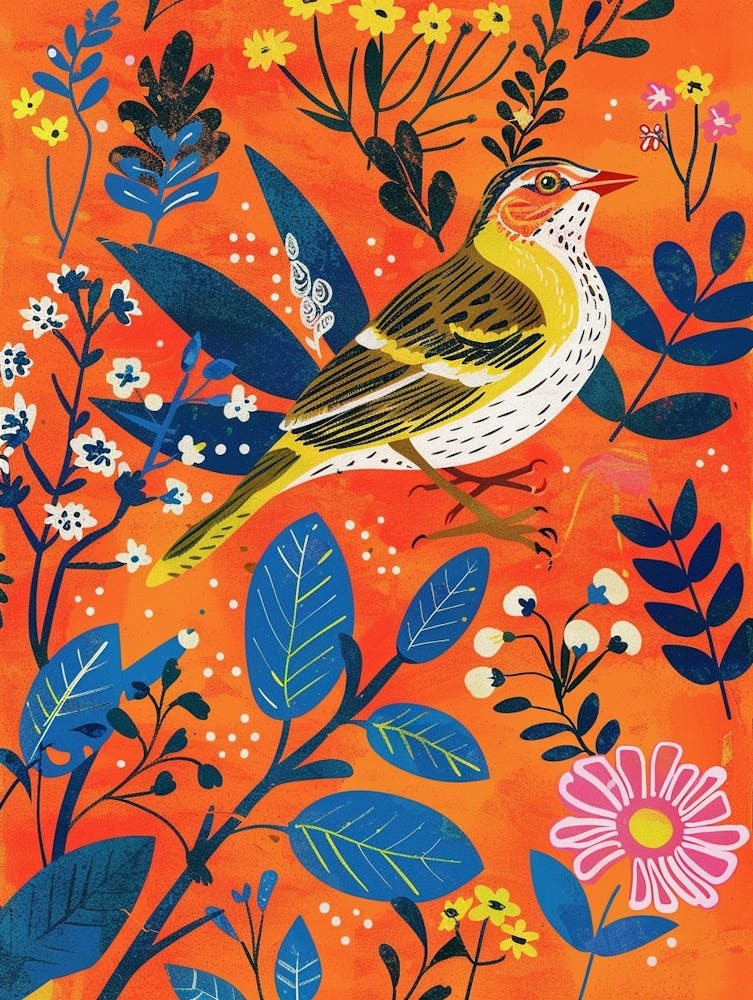 Spring Birds Lark