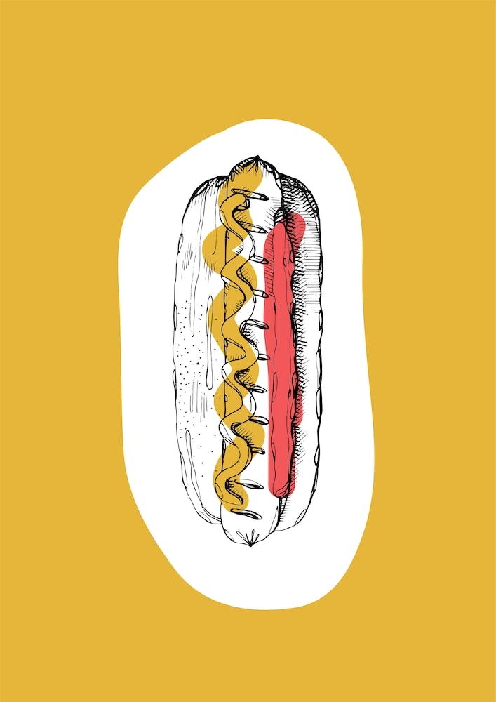 Kitchen Pop Hot Dog Mustard