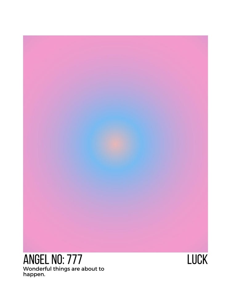 Angel Number 777 Luck