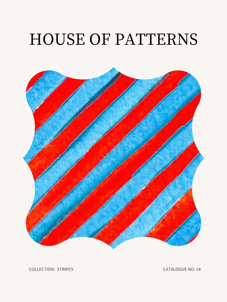 Stripes Pattern Poster 14