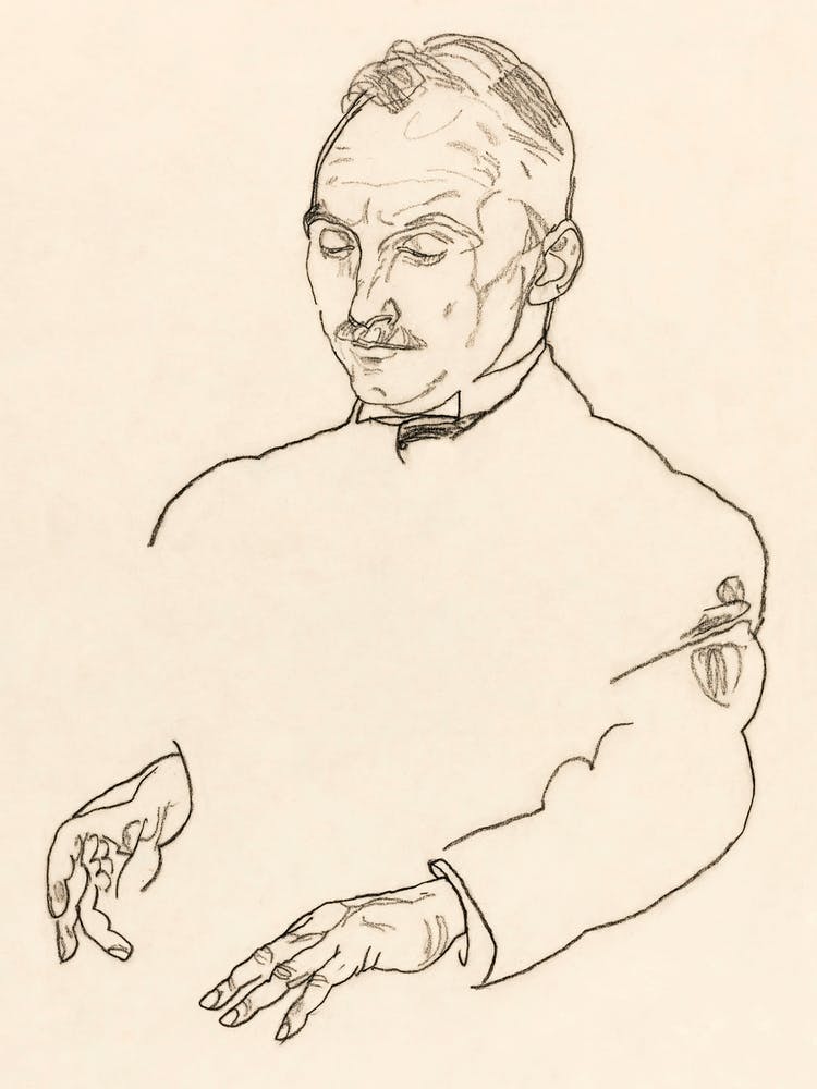 Dr. Koller (1918), Egon Schiele