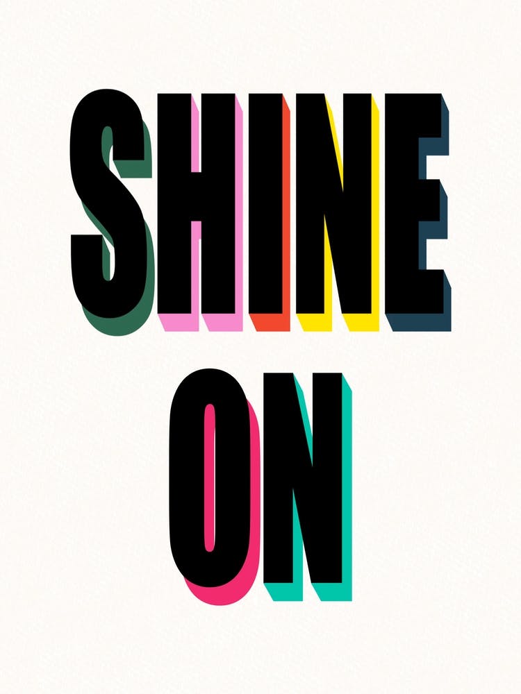 Shine On Multicolour