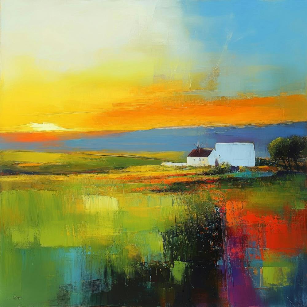 Sunset At The Farm 3