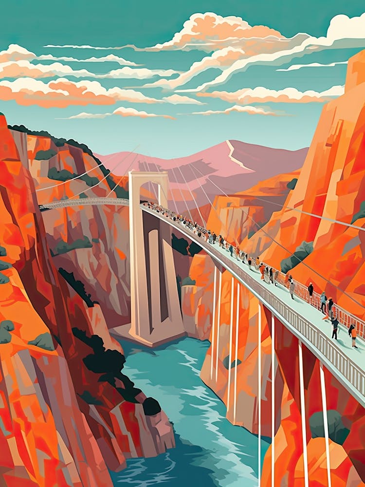 Royal Gorge Bridge & Park, Colorado, Usa Colourful 4