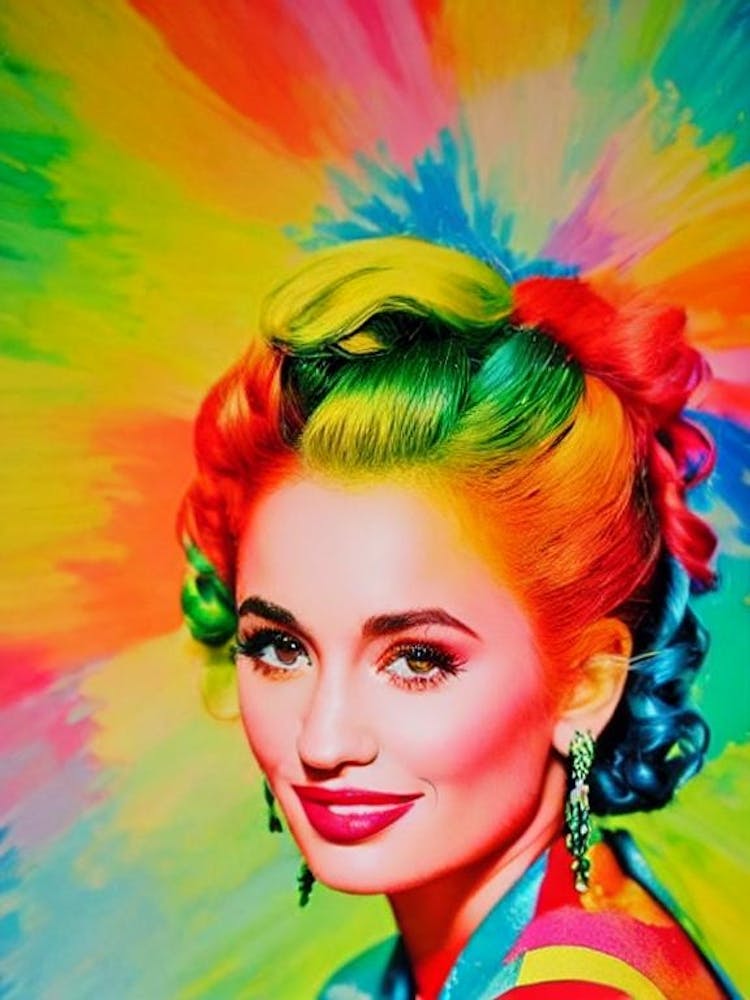 Lauren Daigle 2 Colourful Pop Art