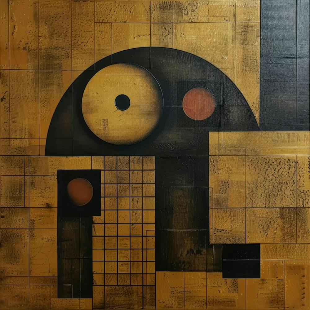 Abstract Painting 1500