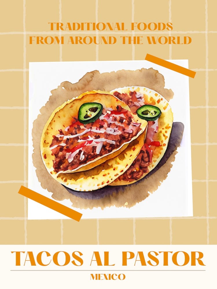 Tacos Al Pastor Mexico 1 Foods Of The World