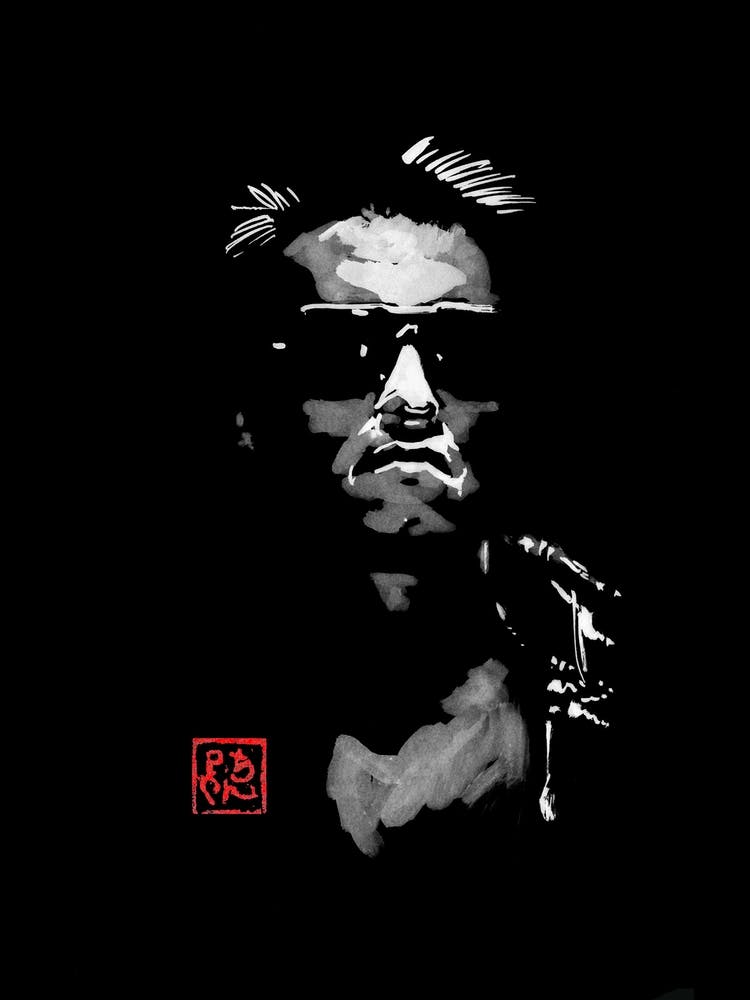 Terminator in black