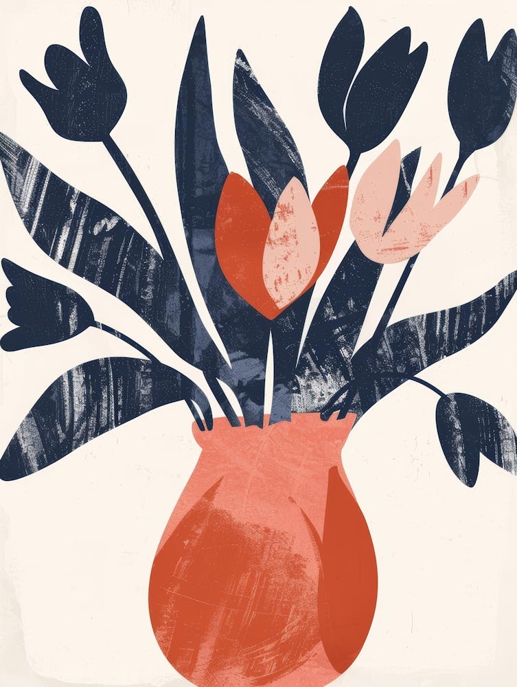 Tulips In A Vase 25