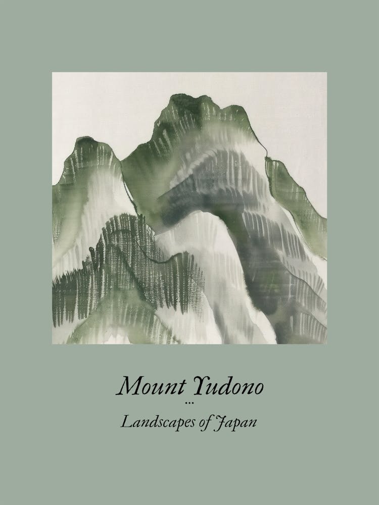 Landscapes Of Japan Mount Yudono 86