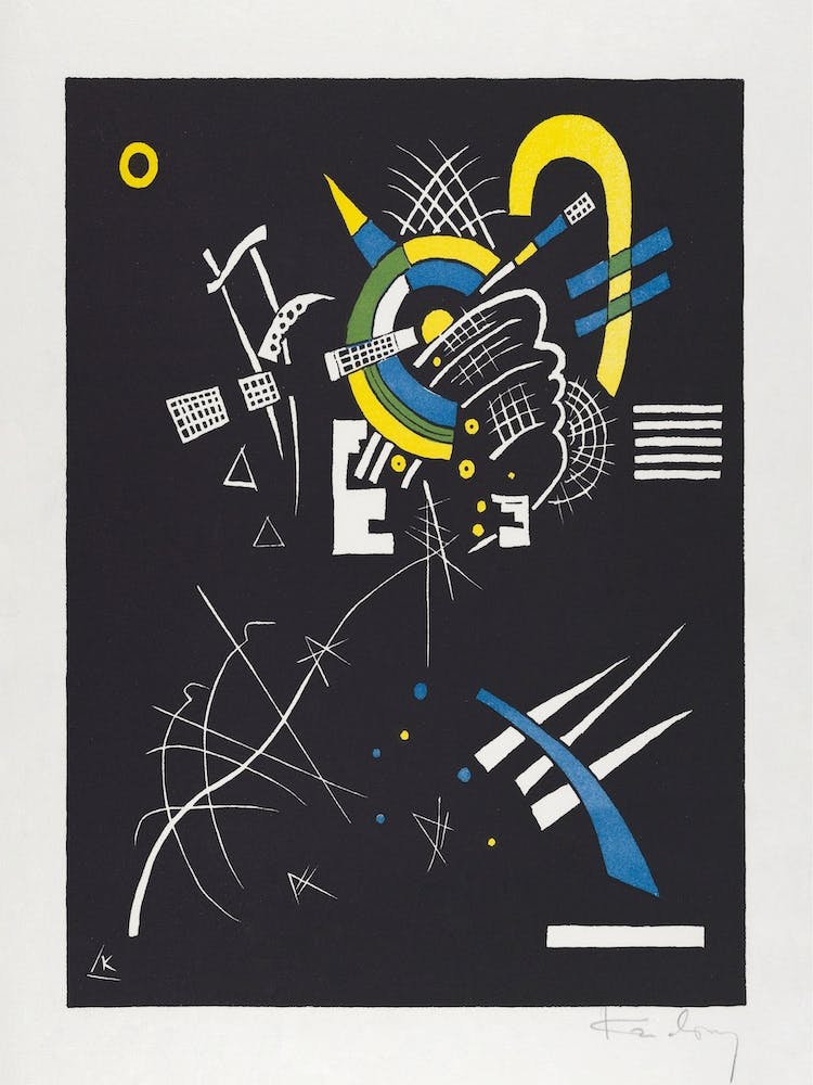 Kleine Welten VII Poster, Wassily Kandinsky