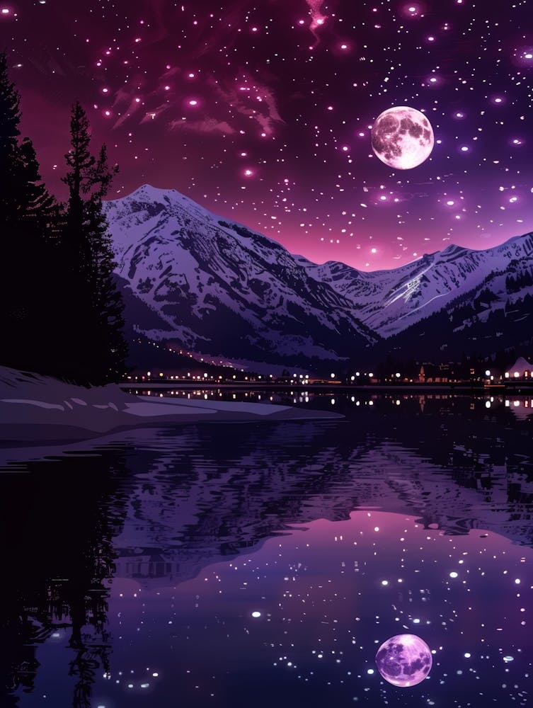 Moon And Stars 12