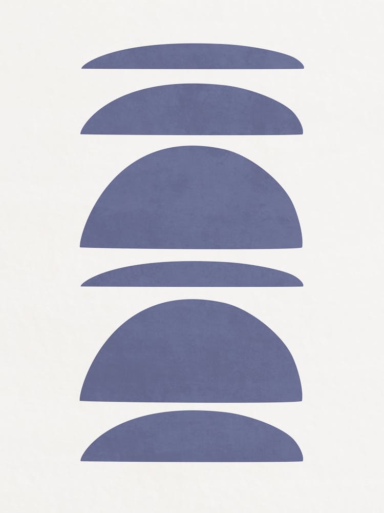 Blaue Abstrakte Kunst
