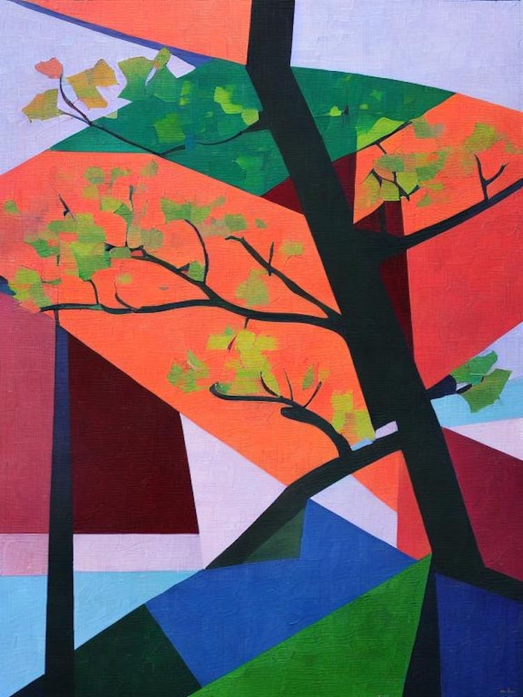 Ginkgo Tree Cubist